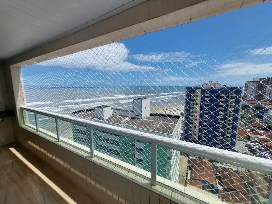 Apto Pe Na Areia Vista Mar Praia Grande  Extérieur photo
