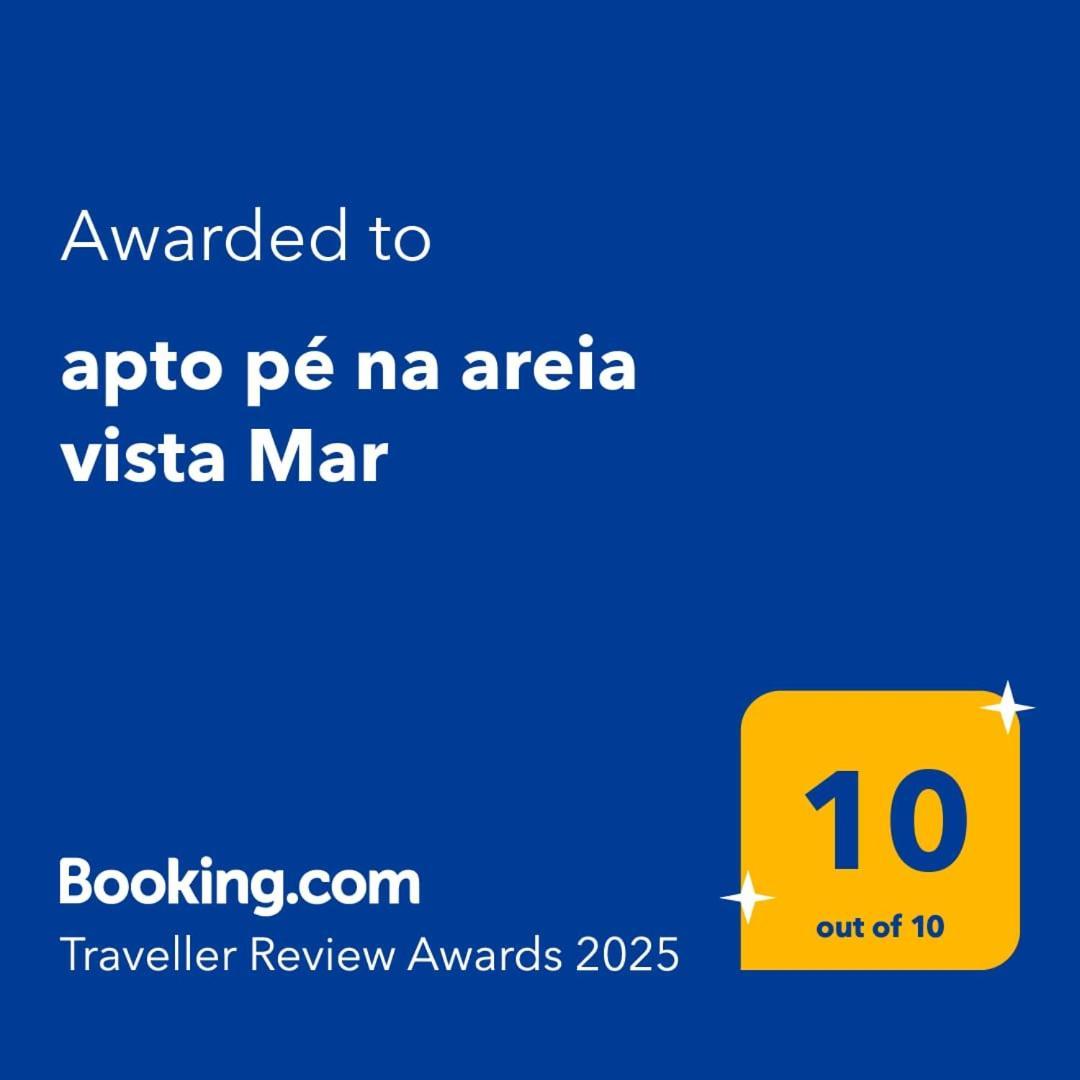 Apto Pe Na Areia Vista Mar Praia Grande  Extérieur photo
